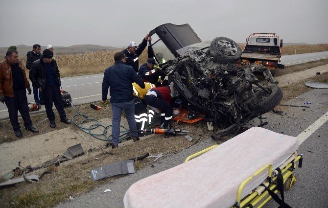 Sungurlu’da Trafik Kazası: 1 Yaralı
