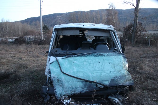 Çankırı'da kaza: 1 ölü, 4 yaralı