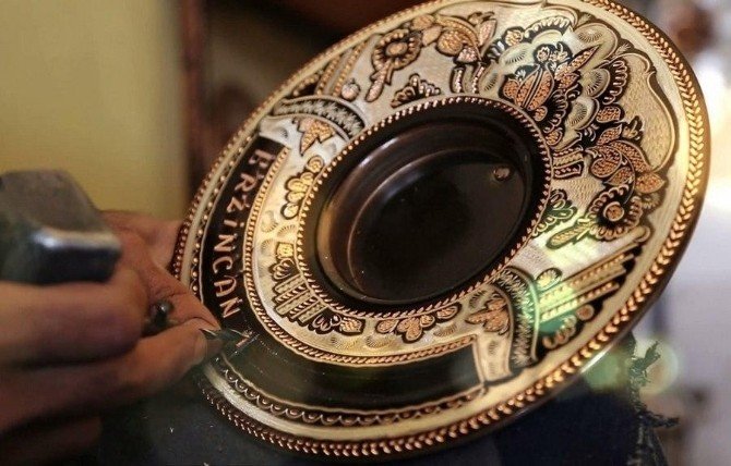 Erzincan Da Çelik Kalem Bakır İşlemeciliği Kursu Açılıyor