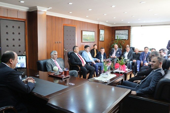 GMİS Yönetimi, Belediye Başkanlarını Ziyaret Etti