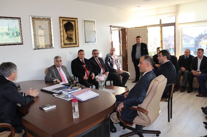 GMİS Yönetimi, Belediye Başkanlarını Ziyaret Etti