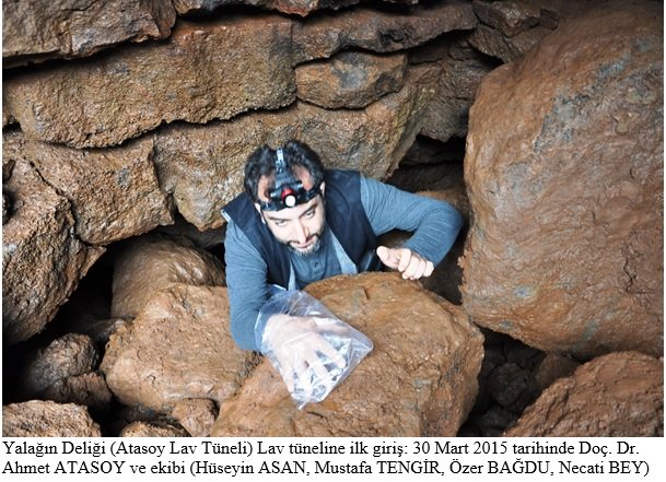 Türkiye’nin ilk lav tünelleri Hatay’da keşfedildi