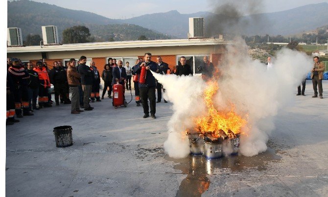 Karşıyaka’da Yangın Tatbikatı