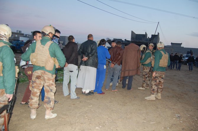 Kerkük'te huzur operasyonu: IŞİD üyesi 10 kişi gözaltına alındı