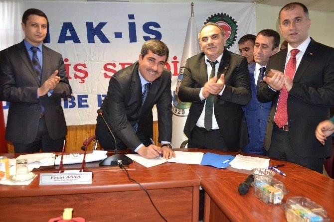 Muş Belediyesi’nde Toplu İş Sözleşmesi İmzalandı