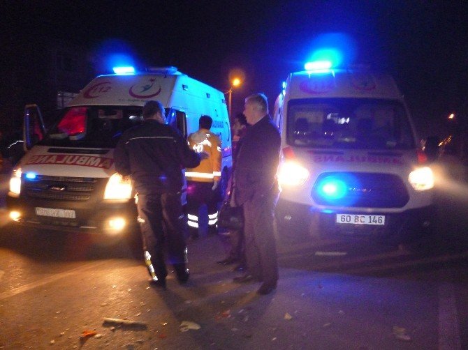 Turhal’da Trafik Kazası: 1 Yaralı