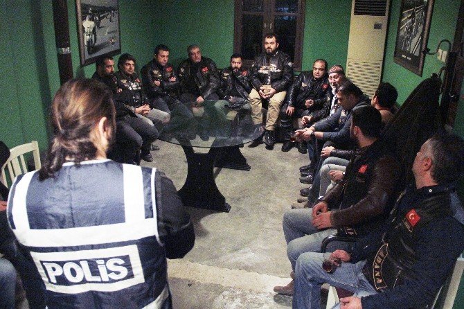Türk Rıders Chopper Club Üyeleri Dolandırıcılık İle İlgili Bilgilendirildi