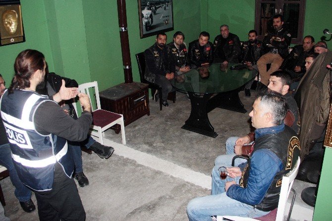 Türk Rıders Chopper Club Üyeleri Dolandırıcılık İle İlgili Bilgilendirildi