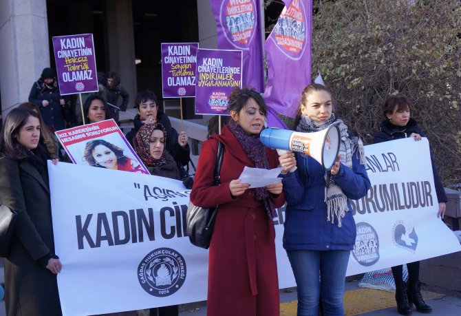 Kaçmaz cinayeti zanlısına ‘aşırı sevgi’ indirimi protesto edildi