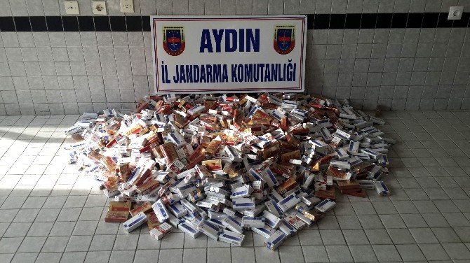 Aydın’da 1500 Paket Kaçak Sigara Yakalandı