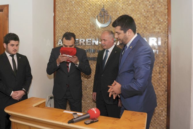 Alperen Ocakları genel başkanlığında devir teslim töreni yapıldı