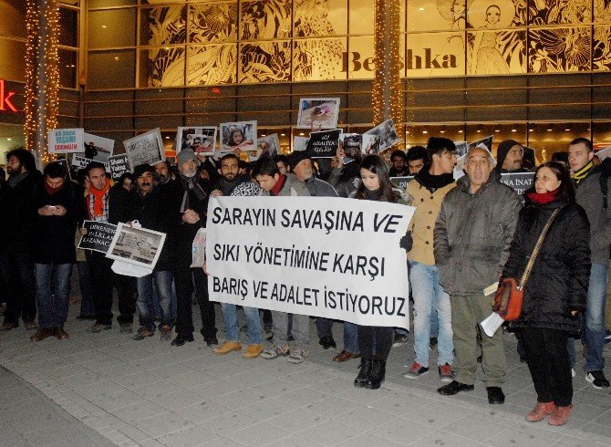 Eskişehir’de Sokağa Çıkma Yasakları Protesto Edildi
