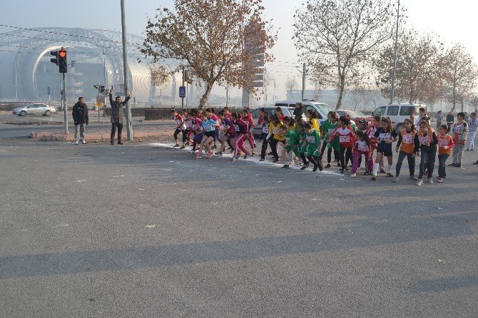 260 Öğrenci Atatürk Koşusunda Yarıştı