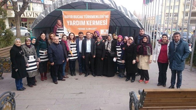 AK Parti Kadın Kollarından Bayır-bucak’a Yardım İçin Kermes Açtı