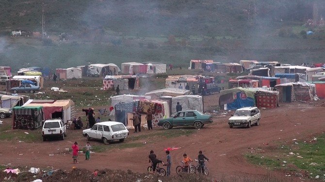 Kocaeli’de İzinsiz Mülteci Çadırları Kaldırıldı
