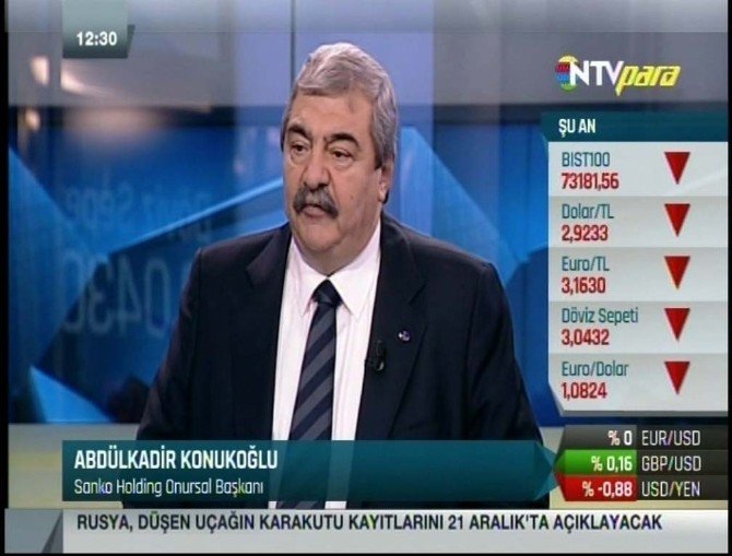 Sanko Onursal Başkanı Abdulkadir Konukoğlu: