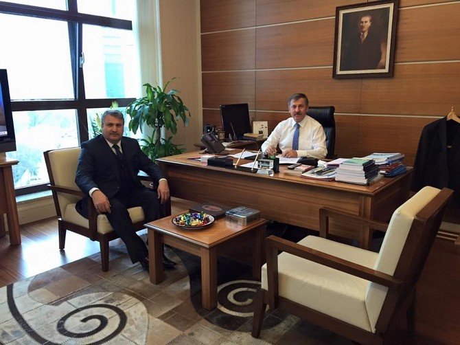 Başkan Çerçi, Yeni Projeler İçin Ankara’da Temaslarda Bulundu