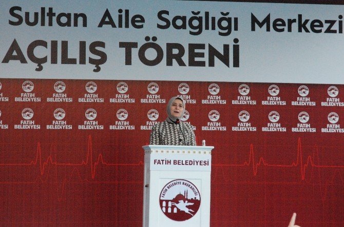 Sare Davutoğlu: “Sağlık Merkezleri Adeta Şifa Ve Şefkat Kucağı Gibi”