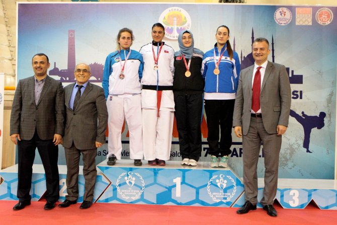 Adana’da yapılan Büyükler Türkiye Karate Şampiyonası sona erdi