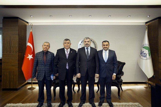 AK Parti Kayseri Milletvekili Sami Dedeoğlu Başkan Çelik’i Ziyaret Etti