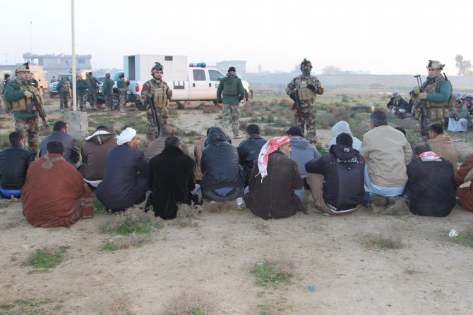 Kerkük'te huzur operasyonu: IŞİD üyesi 18 kişi gözaltına alındı