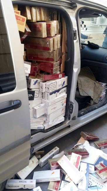 Kahramanmaraş’ta 22 Bin Paket Kaçak Sigara Ele Geçirildi