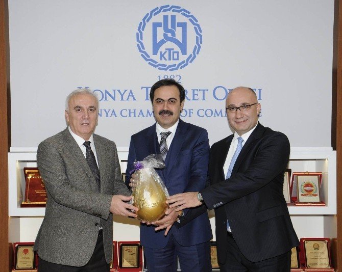 TBB Başkanı Hüseyin Aydın, KTO’yu Ziyaret Etti