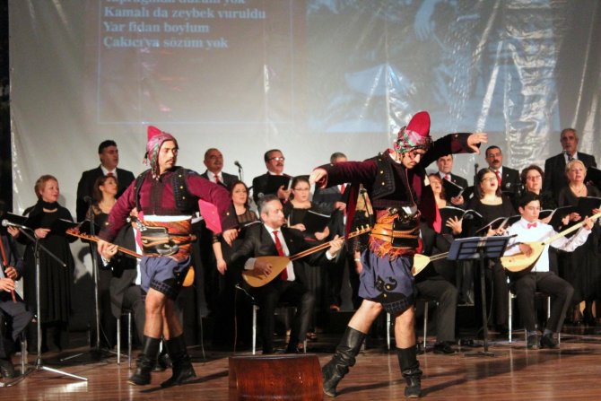 Edremit'te 'Yemen’den Çanakkale’ye Şehitleri Anma Konseri' düzenlendi