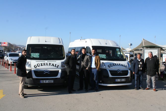 Güzelyalı minibüsleri yeniden Bursa’ya çalışmaya başladı