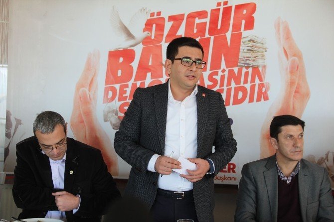 CHP Merkez İlçe Başkanı Türker Basınla Buluştu
