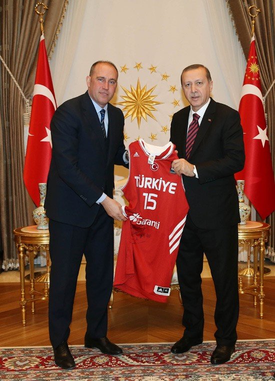 Cumhurbaşkanı Erdoğan, Harun Erdenay’ı kabul etti