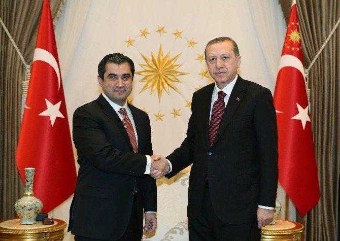 Cumhurbaşkanı Erdoğan, Prof. Dr. Günel’i Kabul Etti