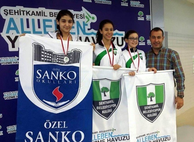 Özel Sanko Okulları’nın Yüzme Başarısı