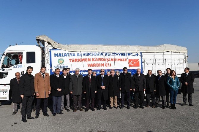 Büyükşehir Belediyesinden, Türkmenlere Gıda Yardımı