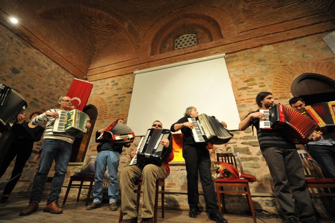 Akordeon ustaları Osmangazi’de buluştu