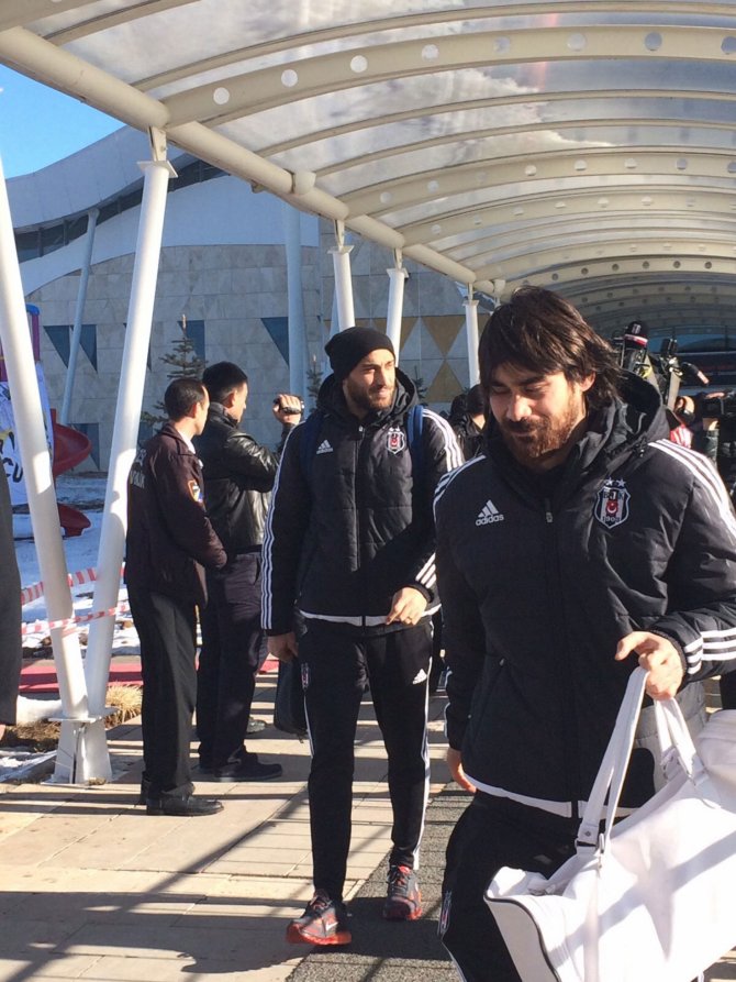 Beşiktaş, Sivas Belediyespor maçı için Sivas'a geldi