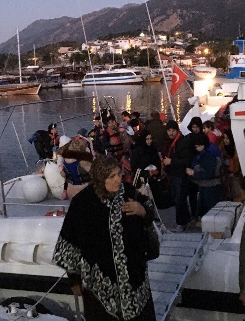 Antalya’da 58 Göçmen Kurtarıldı