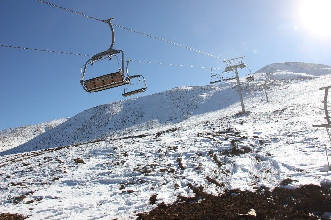 Haserek Kayak Tesisi Kışa Hazır