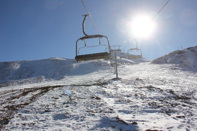 Haserek Kayak Tesisi Kışa Hazır