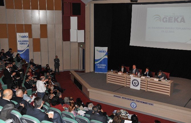 GEKA Kalkınma Kurulu, Aydın Adnan Menderes Üniversitesi’nde Toplandı