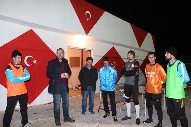 Başkan Güler Belediyespor Futbol Kulübü’nü Ziyaret Etti