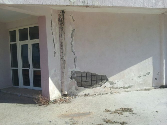 Türk Eğitim-Sen, sağlıksız binada eğitime tepki gösterdi