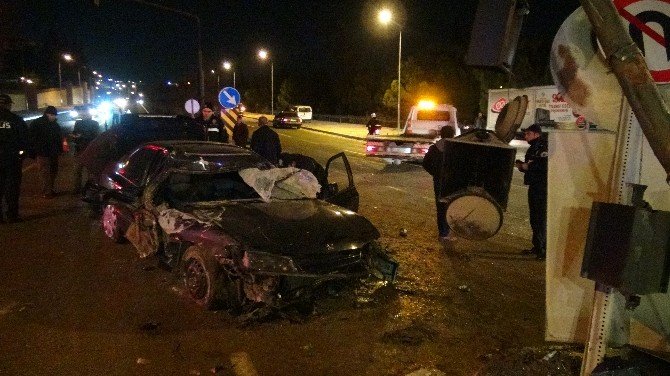 Bilecik’te Trafik Kazası, 1 Ölü 1 Yaralı