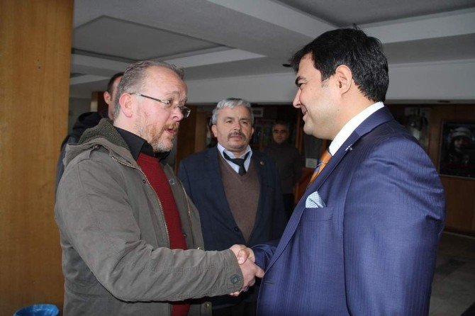 Gazeteci-yazar Harun Çelik Ürgüp’te Öğretmenlerle Buluştu