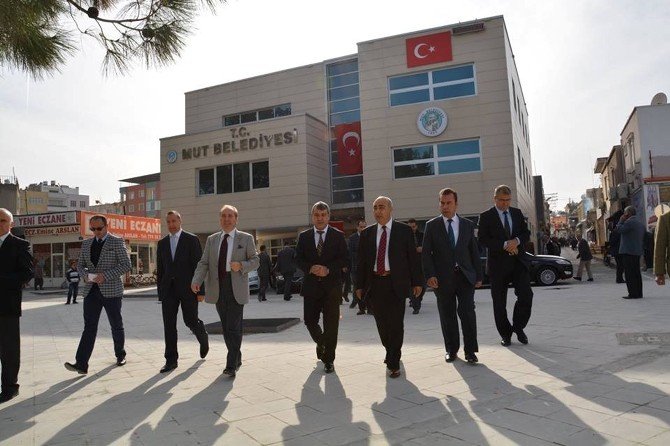Mersin Vali Yardımcısı Ali Katırcı, Mut’da Çalışmaları Yerinde İnceledi