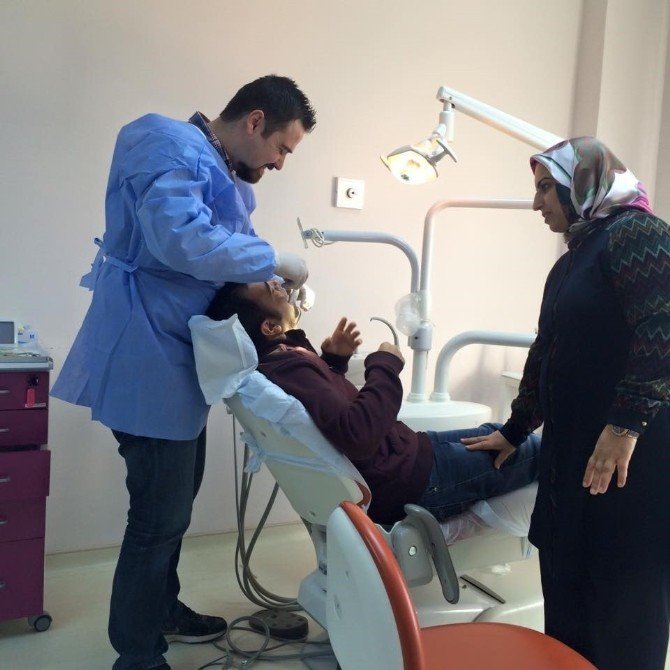 TRSM’de Ki Hastaların Ağız Ve Diş Sağlığı Tedavisi Yapıldı