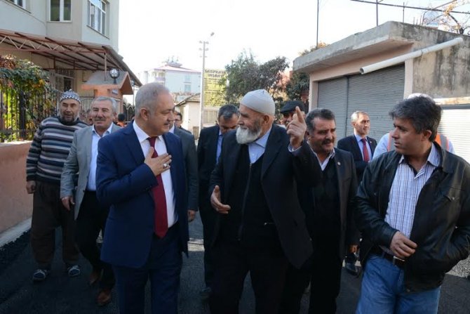 Mehmet Akif Ersoy Mahallesi asfaltlanıyor