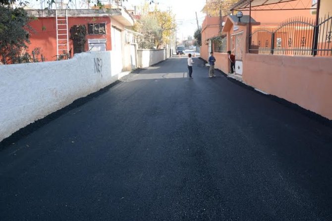 Mehmet Akif Ersoy Mahallesi asfaltlanıyor