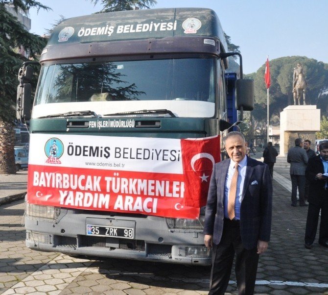 Ödemiş’ten Bayırbucak Türkmenlerine Yardım