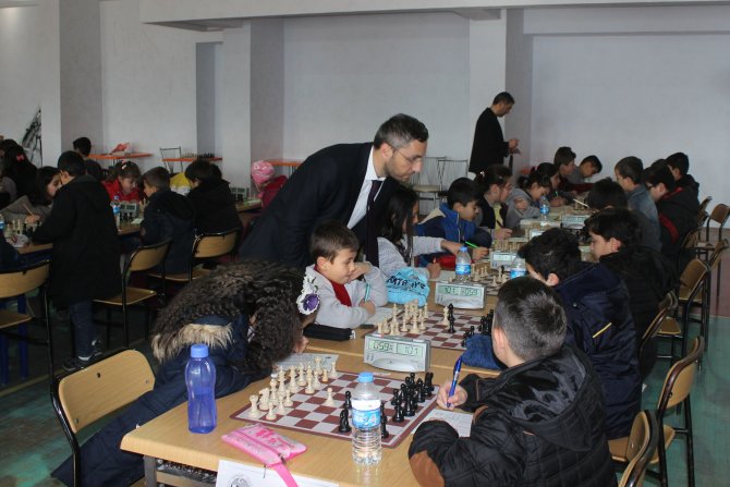 Havza'da satranç turnuvası düzenlendi